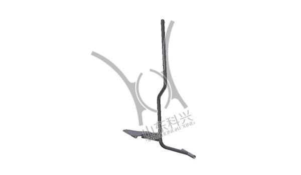 側(cè)彎式吊椅（腳撐桿與上桿一體）